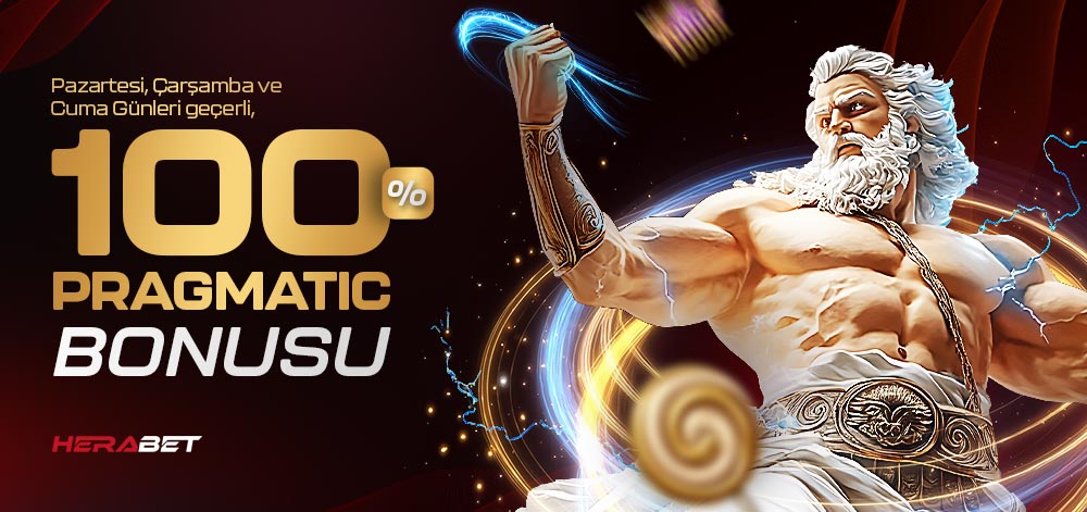 Herabet %100 Pragmatic yatırım bonusu