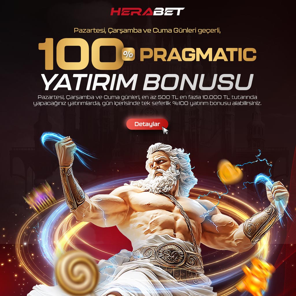 Herabet %100 Pragmatic yatırım bonusu kampanyası